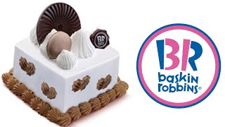 Baskin Robbins Ice cream cake  praline choco elegance shahidauzma1 [upl. by Tewfik206]