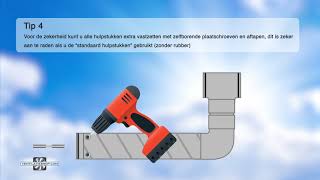 Instructievideo montage van spirobuizen en hulpstukken voor ventilatie [upl. by Amary]