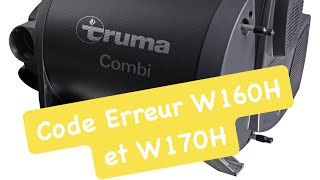 Truma Combi Diesel Code Erreur W160H et W170H [upl. by Fattal]