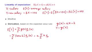 L0511 Linearity of Expectations [upl. by Elletnahc466]