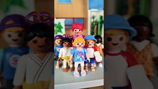 Playmobil Tanz Party in der Schule 🕺💃🏫 shorts playmobil chipichipichapachapa [upl. by Immat]