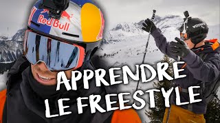 FREESTYLE AVEC LE CHAMPION DU MONDE  WINTERACTIVITY ep45  Ski freeride [upl. by Yreva355]