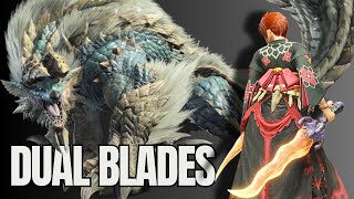 Dual Blades Clips  Zinogre Monster Hunter Rise Sunbreak [upl. by Lynnette]