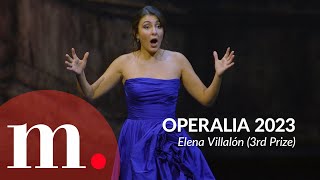 Elena Villalon 3rd Prize — Plácido Domingos Operalia 2023 [upl. by Nadnal528]