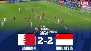 Bahrain vs Indonesia  Asian Qualifiers 2026 World Cup Full Match [upl. by Eilyak]