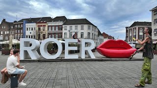 Discover Roermond Centre Beyond the Outlet Shopping Experience 4K HDR 🇳🇱 [upl. by Ashmead]