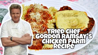 Chicken Parmesan  I tried Chef Gordon Ramsays Recipe with Feedback and Review  Alguno Diaries [upl. by Dolph759]