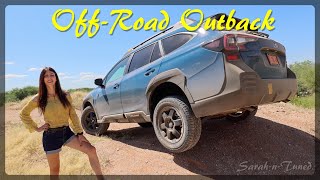 OffRoad Torture Testing The New 2022 Subaru Outback Wilderness [upl. by Annahoj746]