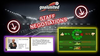 STAFF negotiations  goalunited LEGENDS [upl. by Kelam123]