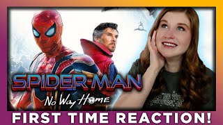 SPIDERMAN NO WAY HOME I was NOT ready MOVIE REACTION  FIRST TIME WATCHING [upl. by Nanaj]