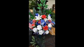 Memorial Day Cemetery Vase [upl. by Ahsercel]