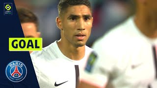 Goal Achraf HAKIMI 19  PSG ESTAC TROYES  PARIS SAINTGERMAIN 12 2122 [upl. by Hallee]