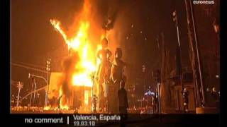 Las Fallas Festival in Valencia Spain [upl. by Nino989]