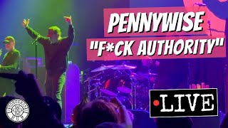 Pennywise quotFck Authorityquot LIVE [upl. by Chisholm]