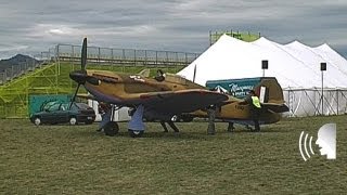 Junkers Ju87 Stuka amp Hurricane replicas [upl. by Ennirok]