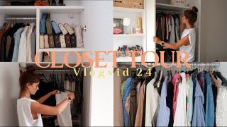 Limpieza de armario y CLOSET TOUR  Vlogvid 24 [upl. by Dragoon451]