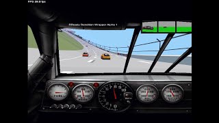 Nascar 2 RenditionWork in progress vid 2 with DosboxRendition and RReady Rendition Verité 4k [upl. by Seldun933]