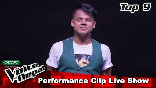 Kiran Gajmer quotYe Mero Hajurquot  LIVE Show Performance  The Voice of Nepal S3 [upl. by Arihsat]