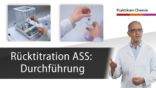 Rücktitration Acetylsalicylsäure Durchführung [upl. by Eitirahc]