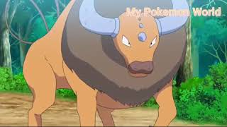 Tauros Pokedex Entry Pokemon Journeys [upl. by Hudnut]