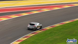 Megane 3RS Trophy Onboard Spa Francorchamps  last amp fastest laps  08042024  Javelin Trackday [upl. by Latsyrhc]