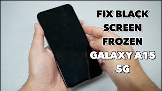 Samsung Galaxy A15 5G How to Fix Black\Frozen\Blank Screen DONT REMOVE BATTERY [upl. by Swithbart]