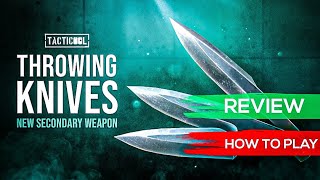 Throwing Knives Review Deadly New Weapon in Tacticoolpanzerdog [upl. by Austreng]