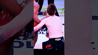 UFC EDMONTON SOLO ESCUCHEN LA RODILLA KO KO KO [upl. by Einattirb359]