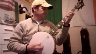 Fermoy Lasses Reel Banjo and Bodhran [upl. by Gildus948]