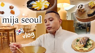 Mija Seoul  What I ATE in Korea  Living In Seoul Vlog [upl. by Haase]