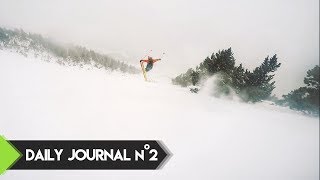 Daily Journal n°2  FWT18 VallnordArcalís Andorra  Freeride World Tour 2018 [upl. by Ahtiuqal695]