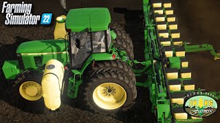 Farm Sim News John Deere 7810 Mack Grain Trucks amp Water Pigs  Farming Simulator 22 [upl. by Ansel]