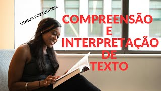 Compreensão e interpretação de texto [upl. by Alyak567]