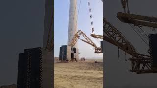 Crawler crane counterweight Good tools and machinery make work easy [upl. by Naul839]