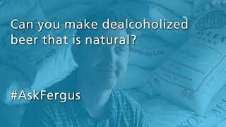 Can you make dealcoholized beer that is natural [upl. by Reisfield]