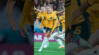 Steph Catley 🤝 John Aloisi  Stadium Australia shorts fifawwc football [upl. by Inek591]