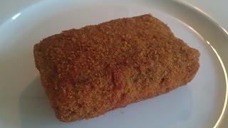 Nasischijf zelf maken  Recept Nasihap  Dutch fried nasi disk [upl. by Ardnikat]