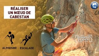 Escalade  Fiches Techniques FFME  Nœud de cabestan [upl. by Alithea]