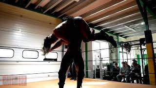 Tommy Lawrence vs Levi Muir  Catch 22 Pro Wrestling GYM WARS wrestling [upl. by Dudley85]