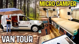 Micro Campervan RAM Promaster City  Small Compact Fuel Efficient RV for Van Life [upl. by Dewhurst]