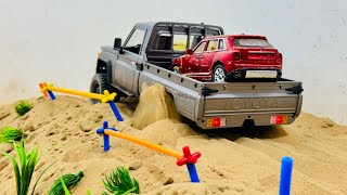 New Toyota Pick truck  4x4 Vs 4x2  which is the best in offroad ￼ [upl. by Thinia53]