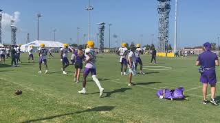 LSU Fall Practice 8 Highlights [upl. by Olds318]