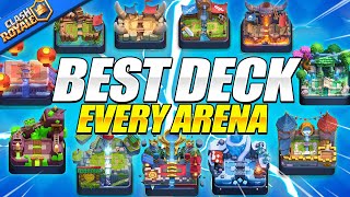 I played the Best Clash Royale Deck from EVERY Arena [upl. by Obeded688]