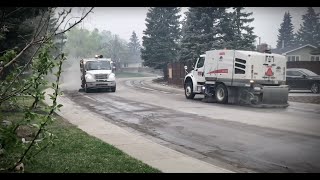 SWEEPER DAY on Calgary’s Smokiest Day of 2023 [upl. by Allx]