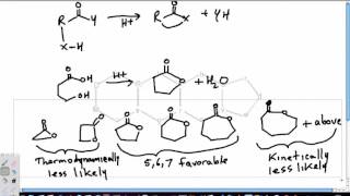 Lactone Formation Reactions [upl. by Eanej]