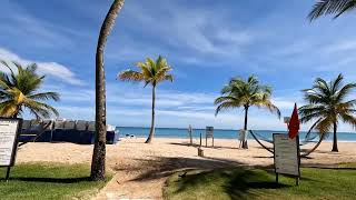 Ultimate Relaxation at Courtyard Isla Verde Beach Resort  Puerto Rico Travel Vlog [upl. by Eseela207]