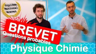 Révisions Brevet 2024  Physique Chimie  Questions probables [upl. by Westfall835]