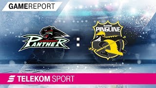 Augsburger Panther  Krefeld Pinguine  25 Spieltag 1718  Telekom Sport [upl. by Richmound]