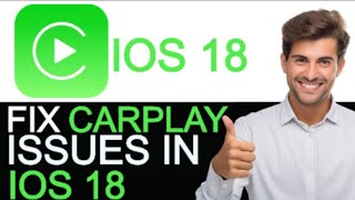 How to Fix Apple CarPlay Stopped Working After iOS 18 UPDATE  GUIDE [upl. by Nauqram]