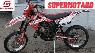 LLANTAS DE SUPERMOTARD PARA LA GASGAS EC 125 Adaptación paso a paso [upl. by Euqinehs764]